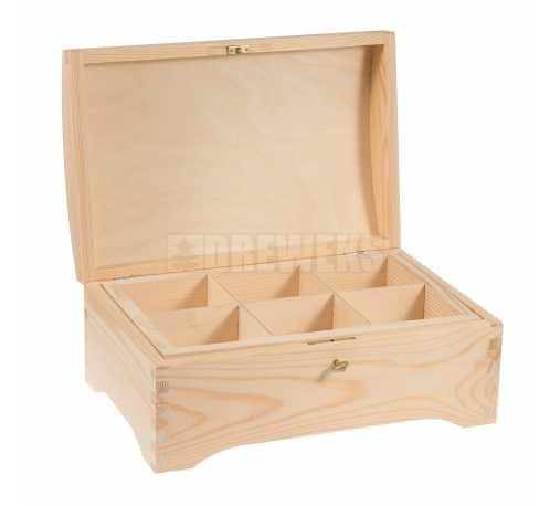 Chest / trunk with compartments inside