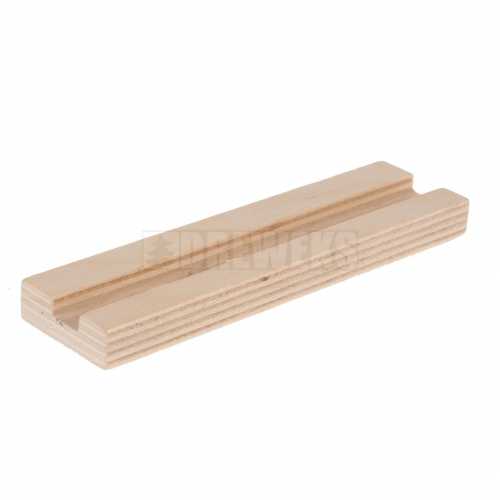 Wooden base for cut-outs (slot 10mm)