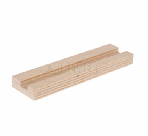 Wooden base for cut-outs (slot 10mm)