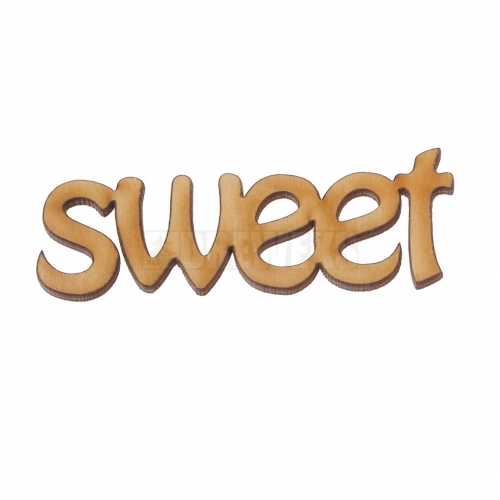 Inscription "Sweet"