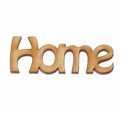 Inscription "Home"