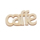 Inscription "cafe"