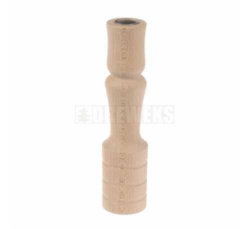 Turned candlestick H200mm