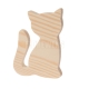 Wooden cat 10cm