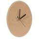 Oval shaped clock - big/ MDF material