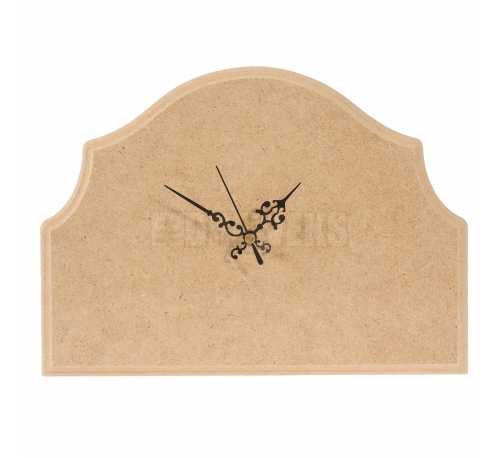 Milled clock/ MDF material