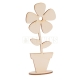 Flower in pot on stand - small