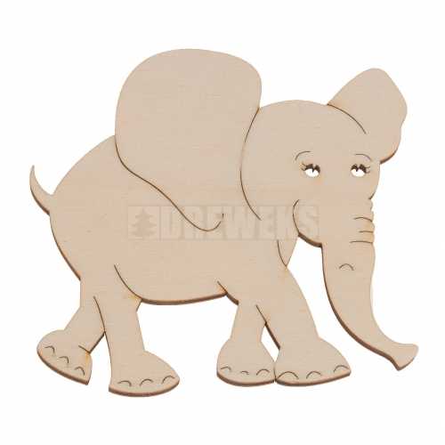 Mug mat - elephant