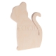 Cat cut-out - plywood/ small