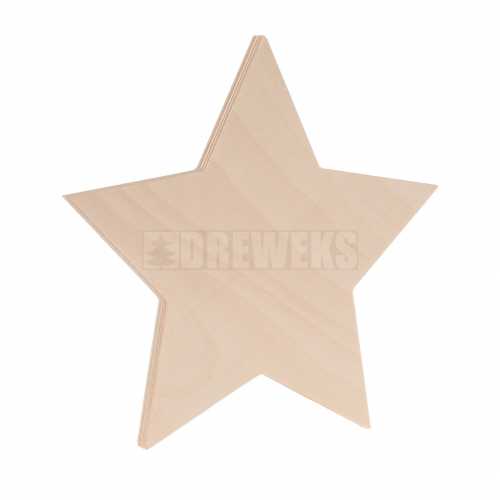Standing star - solid/ plywood