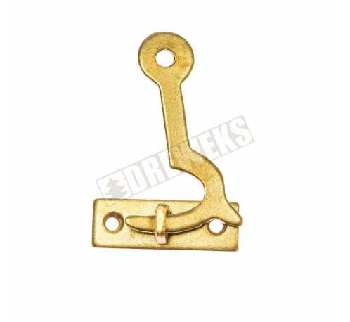 Hook for boxes 33x21mm - brass