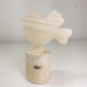 OUTLET Bird on a stump (dimensions - 10.5x13.5 cm) - o24/30