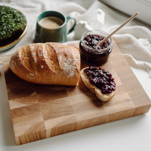 Oak oiled chopping board