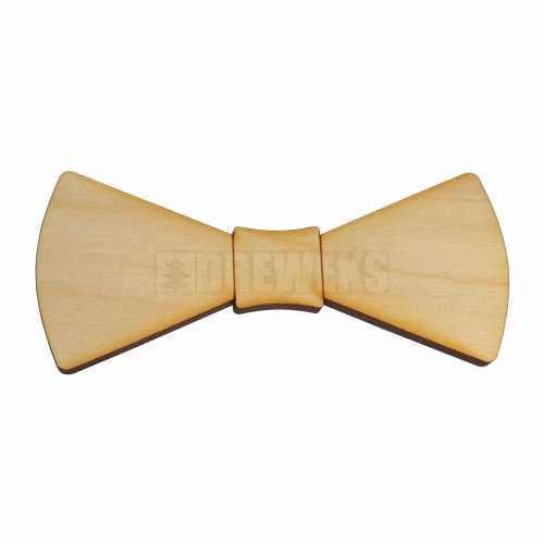 Wooden bow tie
