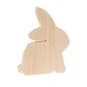 Drewniany królik średni 