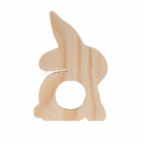 Rabbit napkin ring / egg stand