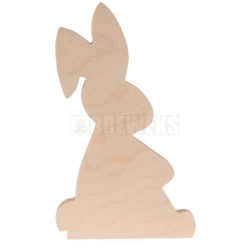 Standing Easter bunny - big - plywood