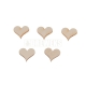 Heart cut-out 20mm - plywood
