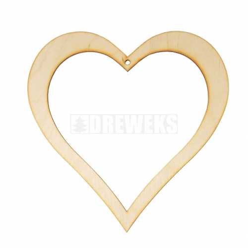 Heart cut-out - plywood
