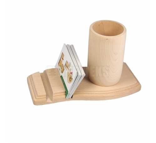 Office kit business card holder + cup