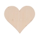 Heart cut-out 170mm - plywood