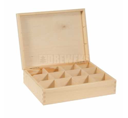 Tea box - 12 compartments