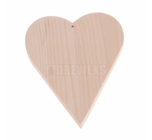 Heart cut-out 250mm - wood