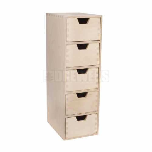 Chest of drawers - high/ 5 drawers