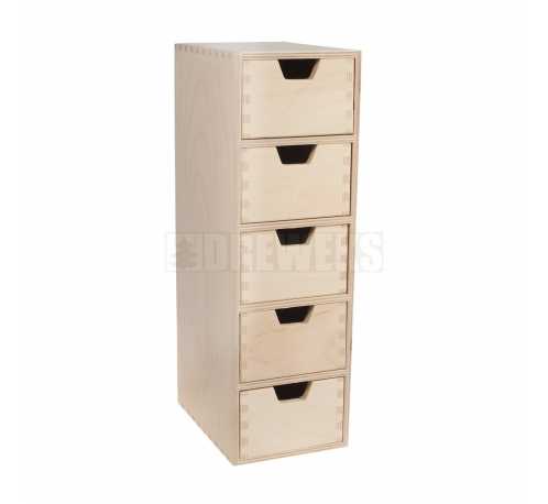Chest of drawers - high/ 5 drawers