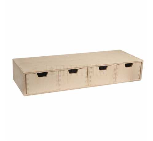 Chest of drawers - flat/ 4 drawers