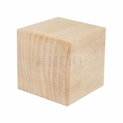 Wooden block, cube