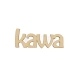 Inscription "kawa"