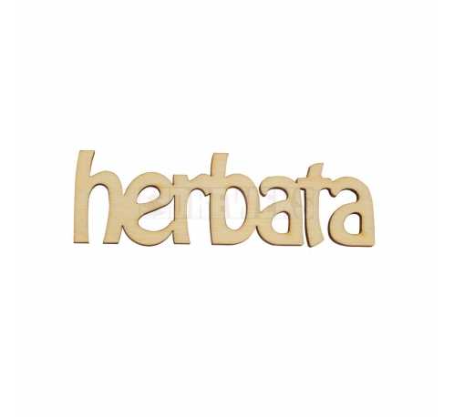 Inscription "Herbata"