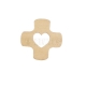 Cross with a heart