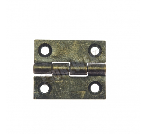 Hinge 25x20mm - dark brass - 500 pcs.