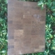 OUTLET Edged oak board - cracked (dimensions - 40x30x4 cm) - o24/54