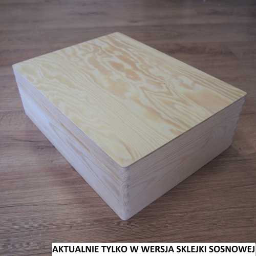 Box with cover - square/ big. without holes