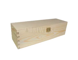 Skrzynka na 1 wino z deklem 2