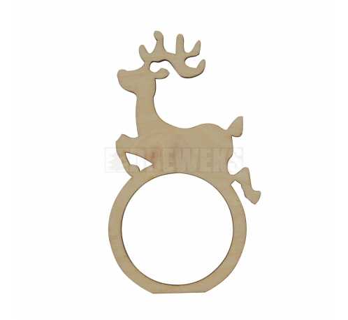 Christmas decoration - reindeer napkin ring