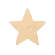 Star cut-out 52mm - plywood