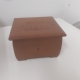 OUTLET Wooden box (dimensions - 15.5x15.5x10 cm) - o24/68