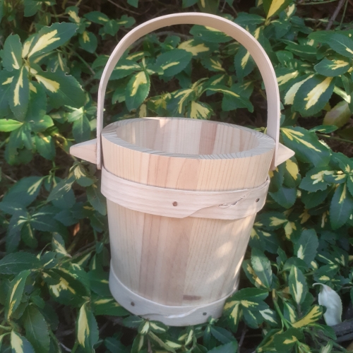 OUTLET Wooden bucket