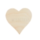 Heart cut-out 70mm - plywood without hole