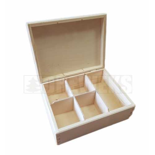 Tea box - 6 compartments