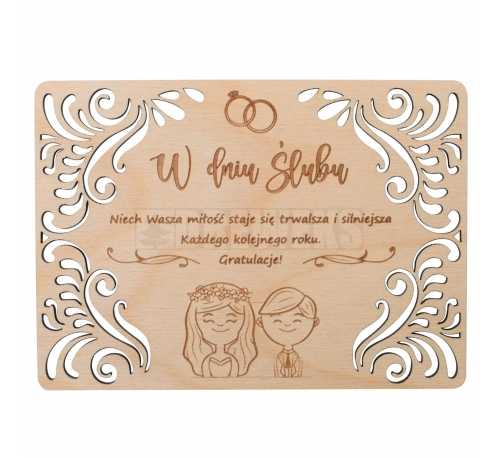 Wedding greeting card