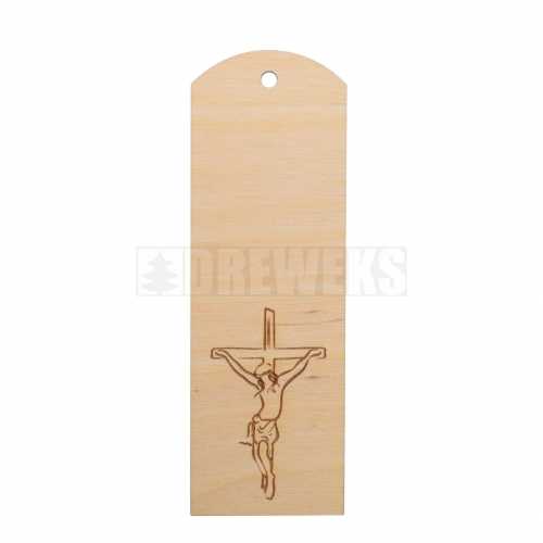 Bookmark with Jesus on the cross