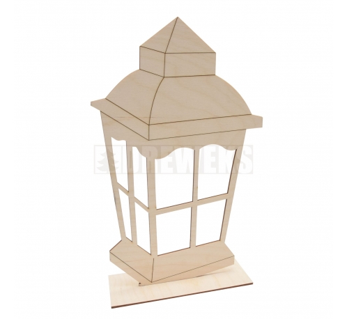 Lantern with X - small