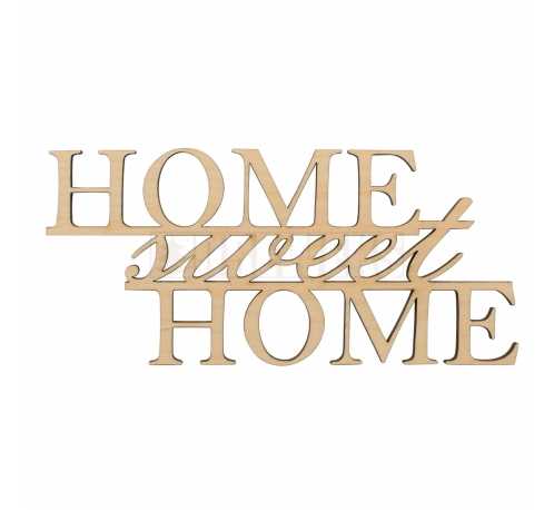 Napis "Home sweet home"