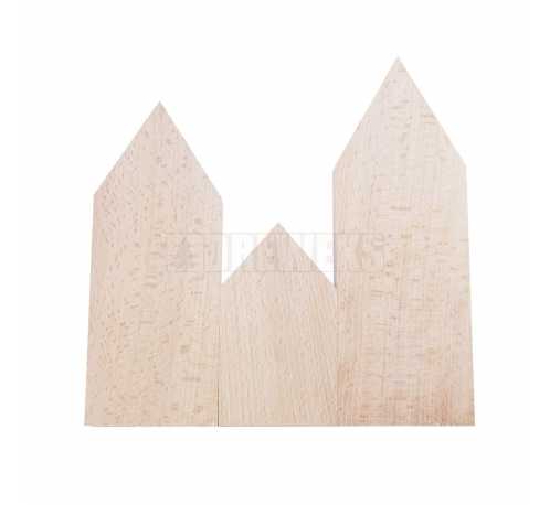 Drewniane domki- komplet