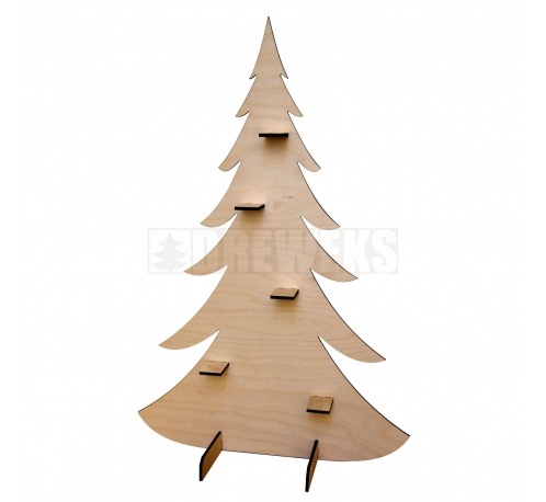 Standing Christmas tree - solid/ plywood